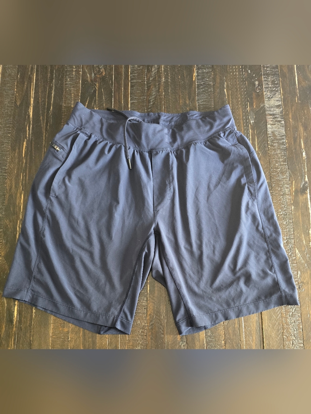 Lululemon Mens Shorts Blue L Running Training Gym